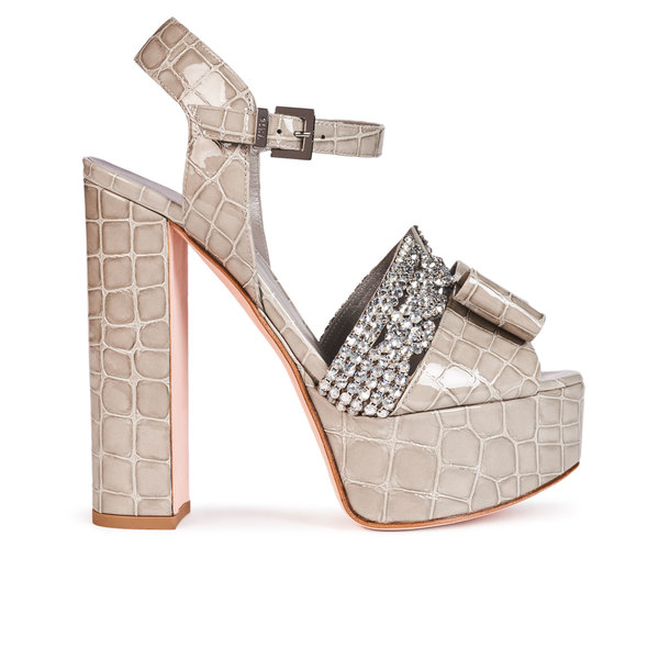 gina fur platform heels